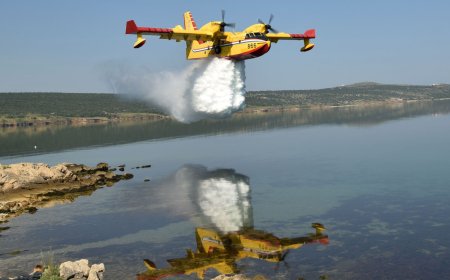 Pet kanadera i šest Air Tractora spremni za protupožarnu  sezonu.