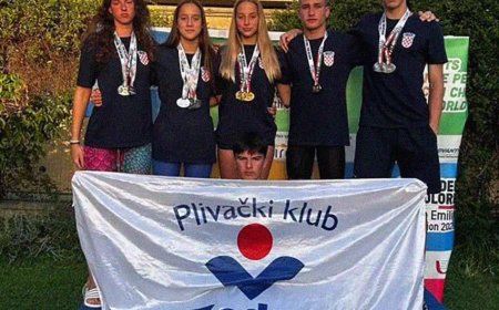 PK Zadar - 13 medalja na igrama Gioci del tri colore