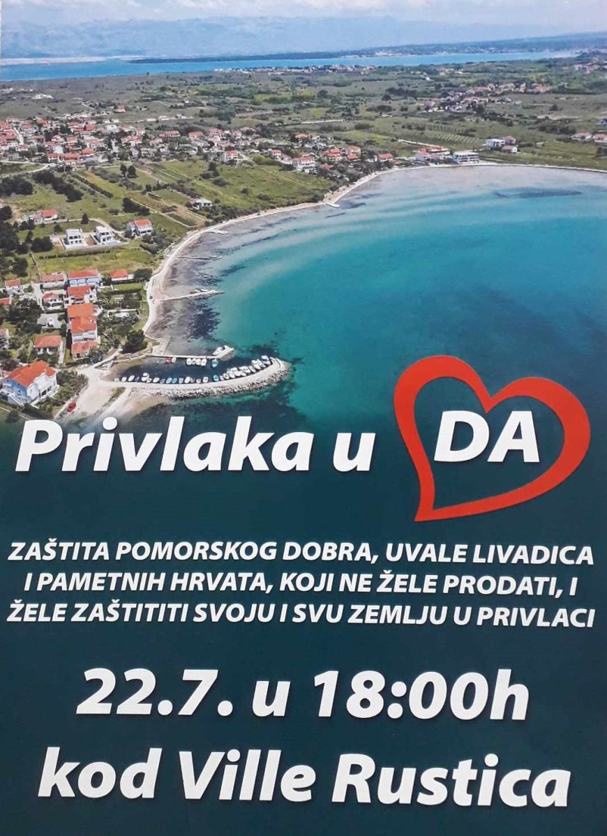 Privlačani ne daju svoju uvalu Livadica
