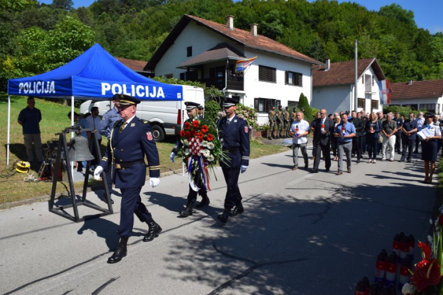 Počast herojima Pounja - 32. obljetnica pogibije