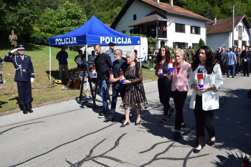 Počast herojima Pounja - 32. obljetnica pogibije