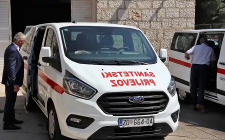 Novopristigla vozila saniteta