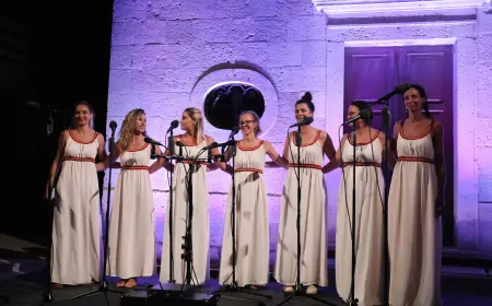 Ovacije za klapu Kapric u Bibinjama