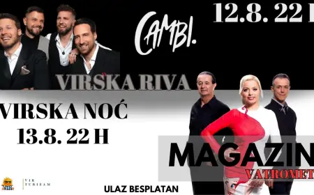 Glazbeni vikend u Viru: nastupaju Cambi i Magazin