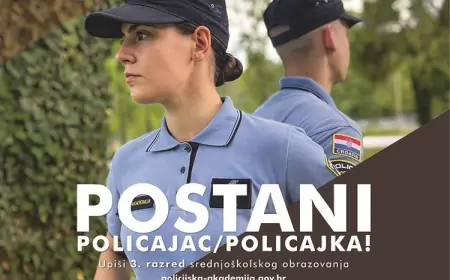 Poziv na testiranje za upis u Policijsku školu „Josip Jović“