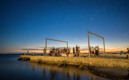 Nebeski spektakl na rtu Artić