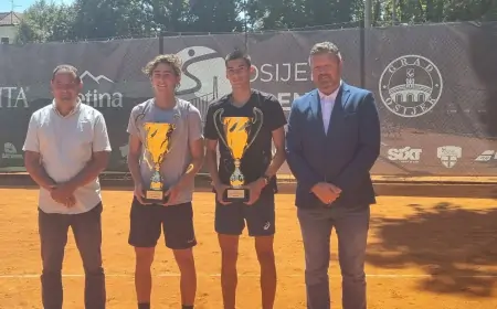 Luka Mikrut pobjednik ITF World Tennis Toura u Osijeku