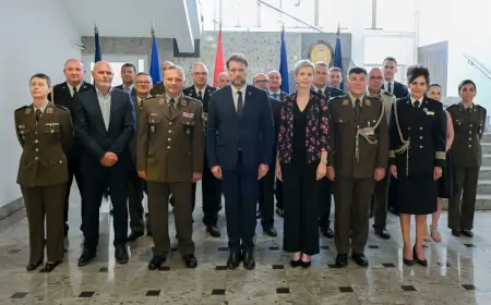 Ministar Banožić na godišnjoj raščlambi rada vojnih izaslanika RH