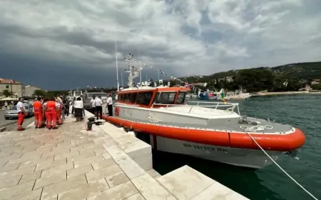 Brodica za hitan medicinski prijevoz: prva trudnica