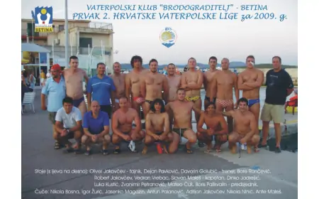 VK Brodograditelj iz Betine slavi 70 godina