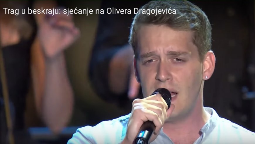 Jure Brkljača na koncertu u spomen na Olivera Dragojevića