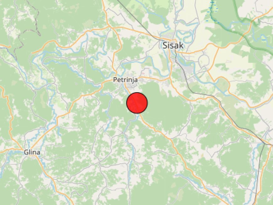 Još jedan potres u Petrinji