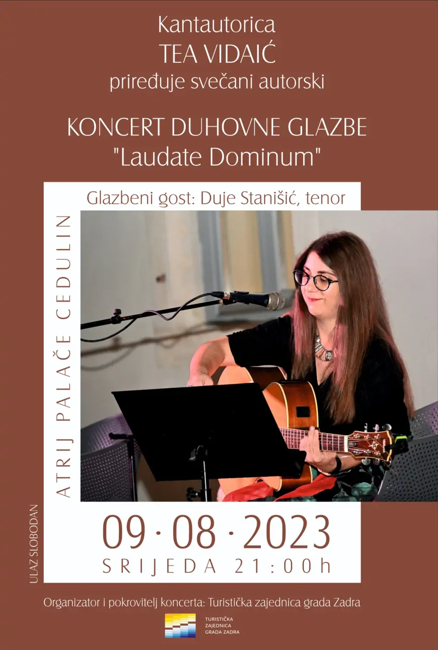 Koncert kantautorice Tee Vidaić