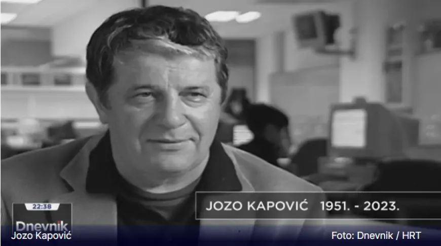 Umro novinar i urednik HTV-a Jozo Kapović