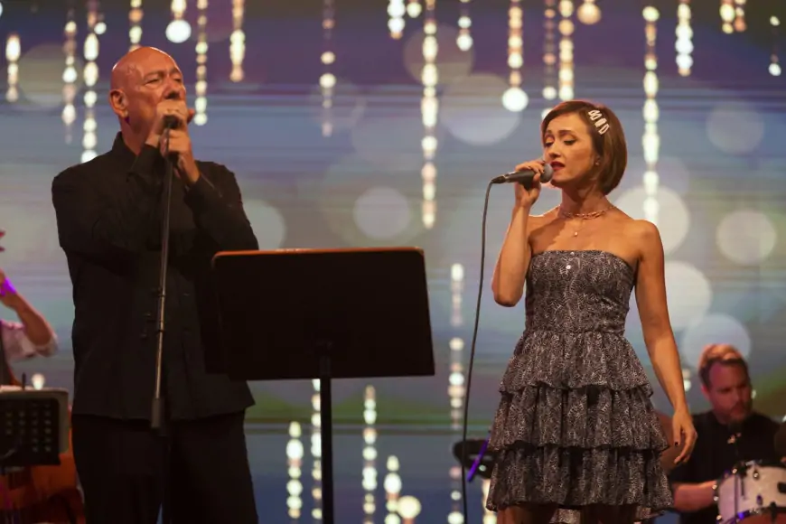 Ivana Kindl i Davor Pekota sinoć pjevali na Forumu u čast swinga