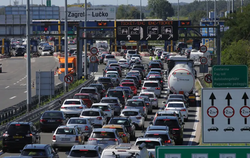 HAK: Zastoji i gužve na prometnicama