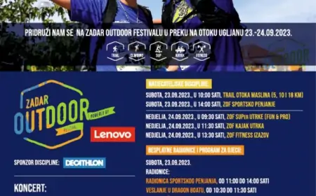 Ovog vikenda se održava Zadar Outdoor Festival