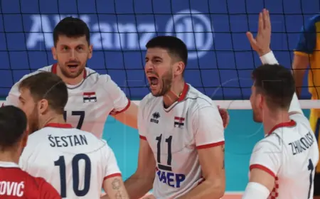 EP: Hrvatski odbojkaši u petak protiv Rumunja za četvrtfinale