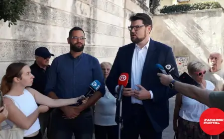 Peđa Grbin u Zadru: većim porezom svima s ekstraprofitom do novaca za povećanje mirovina