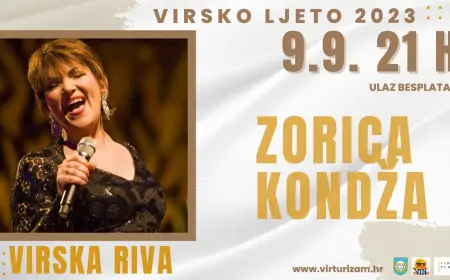 Prvi koncert kultne splitske pjevačice ZORICE KONDŽE na Virskom ljetu