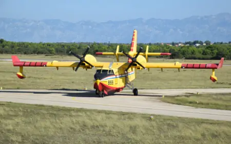 Posade Canadaira CL-415 vratile se iz Grčke