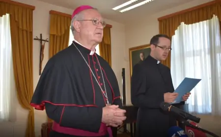 Nadbiskup Križić: Prihvaćam imenovanje s iznenađenjem i u poslušnosti