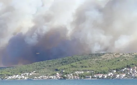 Završetak glavnog napora požarne opasnosti