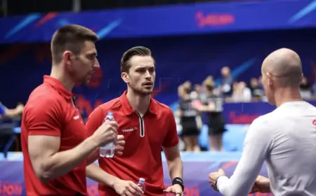 Hrvatski stolnotenisači s dvije pobjede u osminu finala EP-a