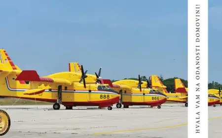 U 2023. zračne snage HRZ-a sudjelovale u gašenju 22 požara