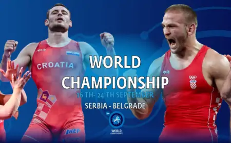 Šestero hrvatskih hrvača na Svjetskom prvenstvu u Beogradu