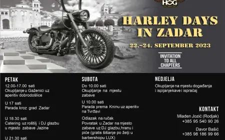 Harley Davidson dani u Zadru