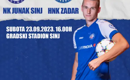 Zadar gostuje u Sinju kod Junaka