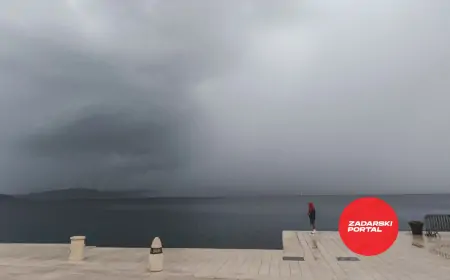 Čeka nas oblačan dan sa kišom