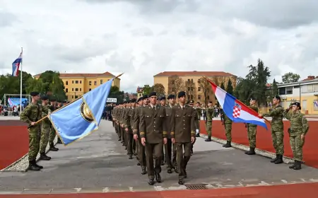 Svečana prisega 21. naraštaja kadeta Hrvatske vojske