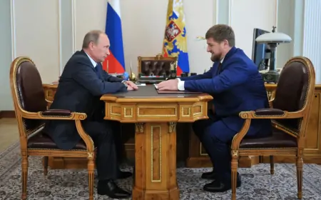 Susret Putina i Kadirova nakon kontroverznog incidenta