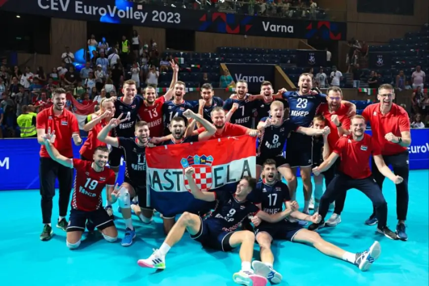 Hrvatski odbojkaši u osmini finala Europskog prvenstva