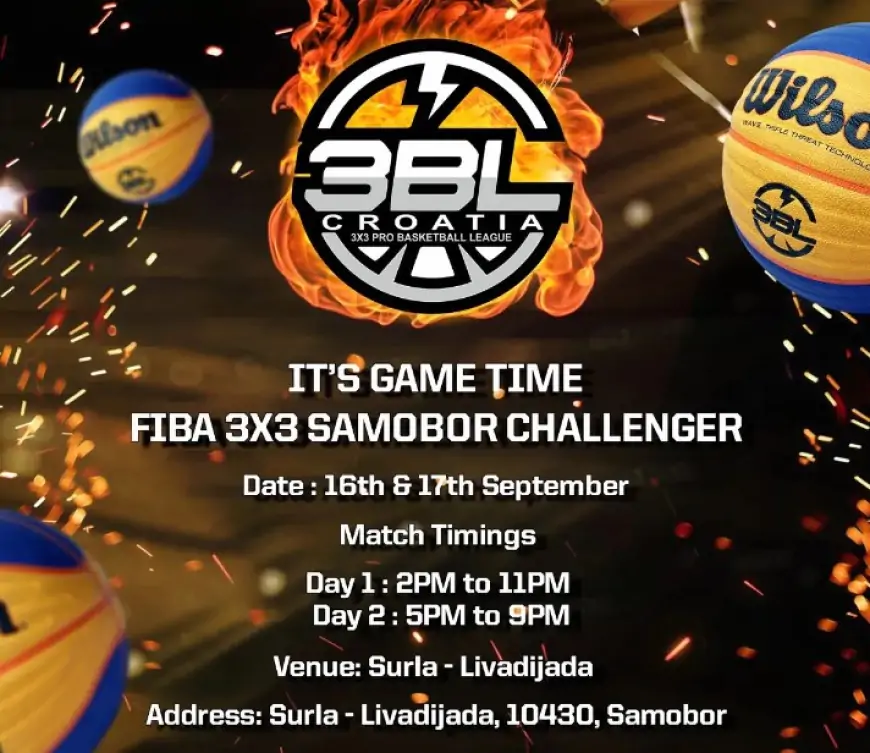 FIBA 3×3 Challenger prvi put u Samoboru u organizaciji 3BL-a