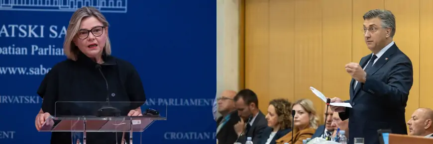 Saborska prepucavanja: Plenković protiv Benčić