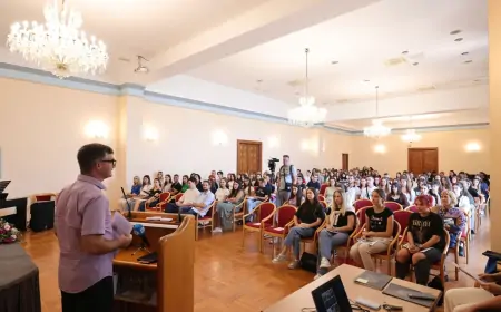 Prijemna svečanost na fakultetu za studente prve godine