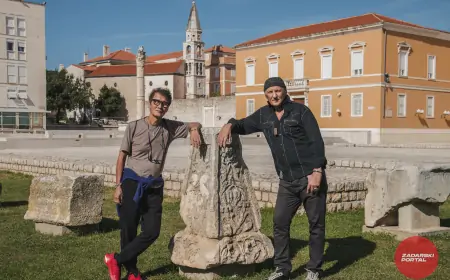 Ekskluzivno - U prolazu: Zadarska šetnja Stephana Lupina i Kohshina Satoha