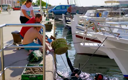 Ekološka akcija čišćenja podmorja u luci Sali