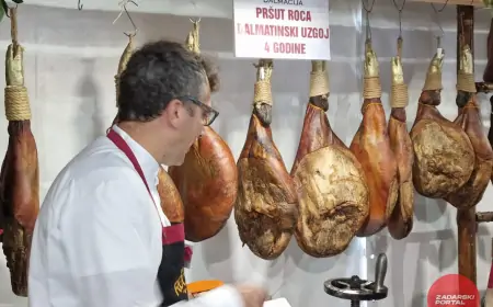 Ekskluzivno : Svjetski banket od pršuta u Istri