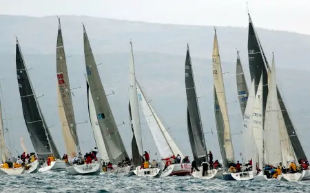 Pobjednik Viške regate jedrilica All For One