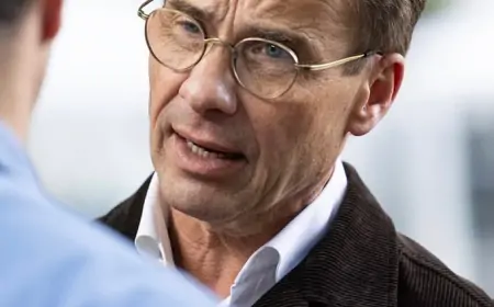 Ulf Kristersson: švedski premijer pozvao Šveđane u Belgiji na oprez