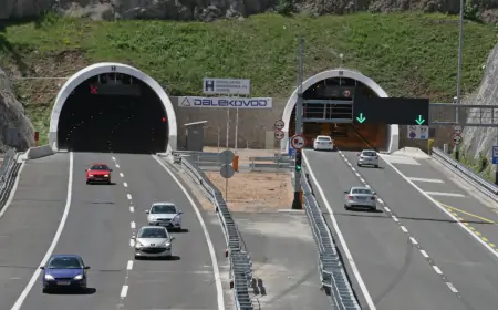 HAK: Prometne nesreće na A1 kod Zadra i tunela Sveti Rok