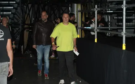 Foto vijest: Andrija Milošević na koncertu Gibonnija u Beogradu