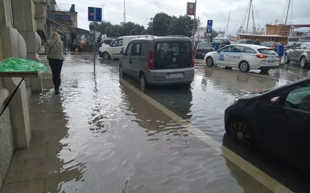 Rijeka: poplavila  tržnica, na nekoliko lokacija preventivne brane