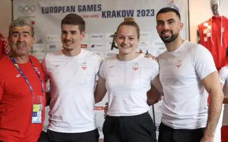 SP karate - Hrvatska ženska reprezentacija i Anđelo Kvesić u borbi za broncu