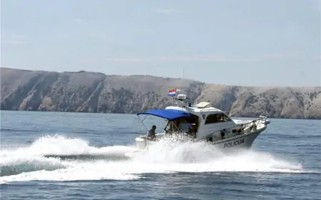 Pomorska policija spasila slovenskog kitesurfera kod Umaga