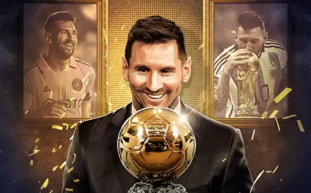 Leo Messi: osvojio osmu "Zlatnu loptu"